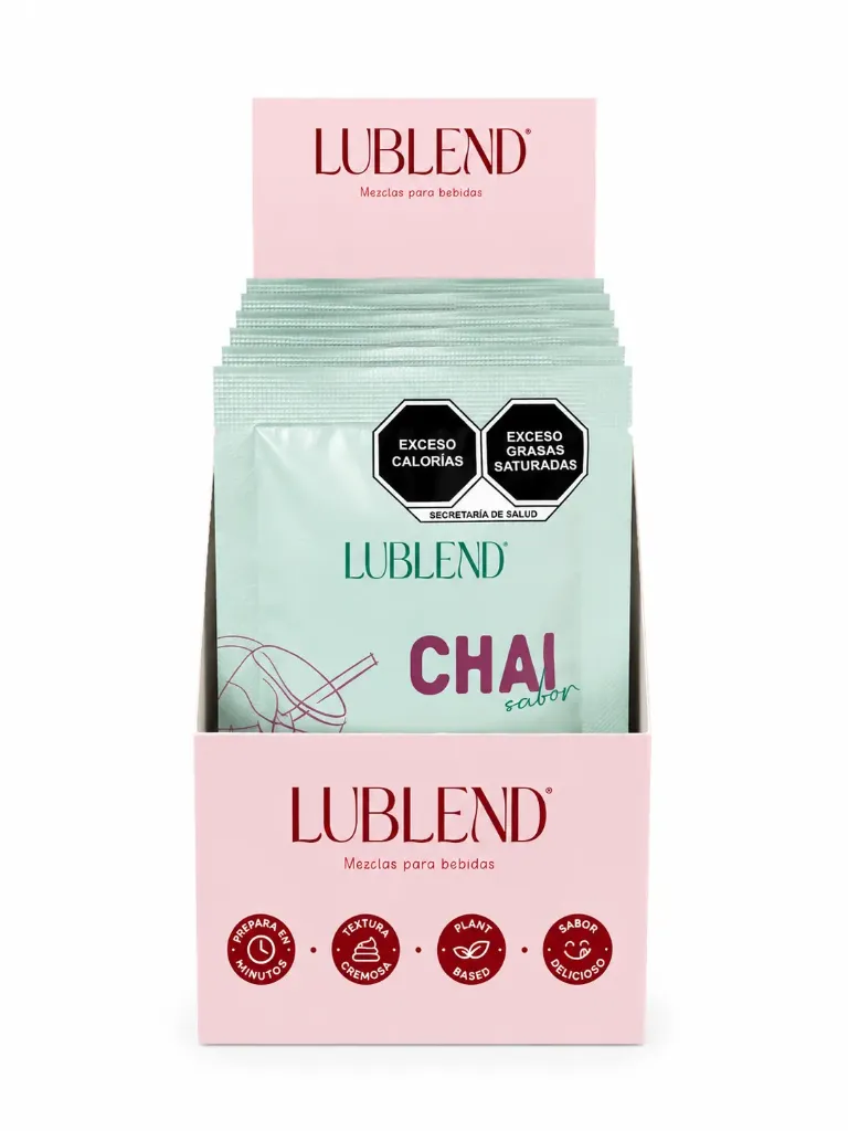 [CHA-12S-30G] Bebida en Polvo Chai | Caja 12 Sobres de 50g