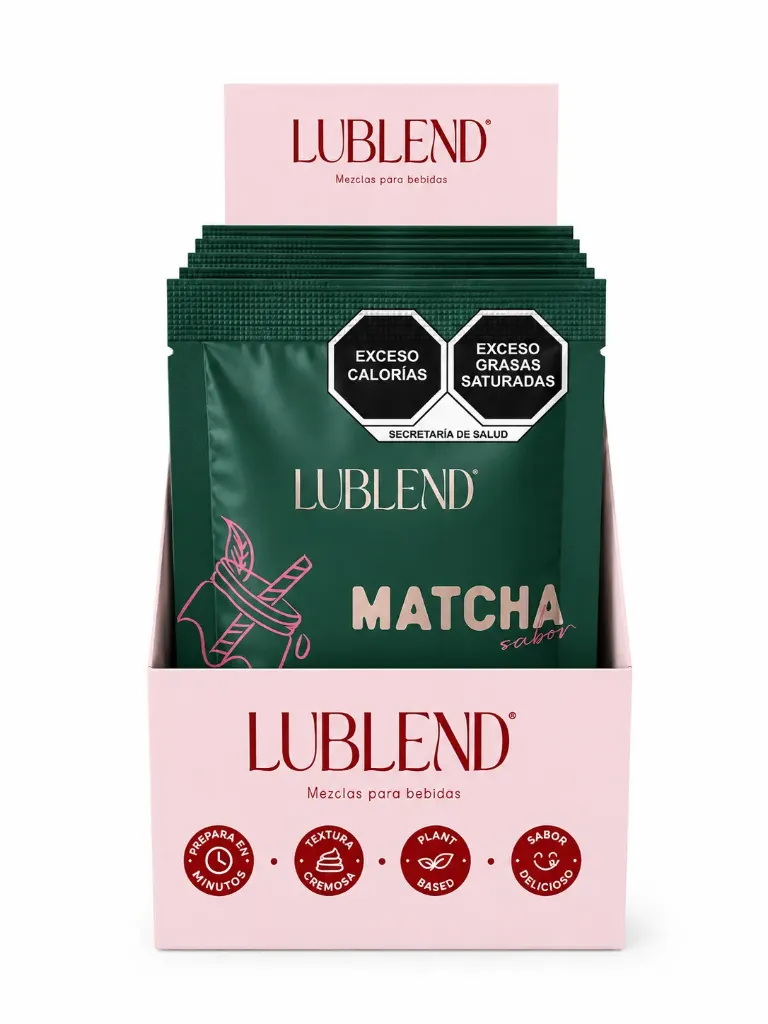 [MAT-12S-30g] Bebida en Polvo Matcha | Caja 12 Sobres de 50g